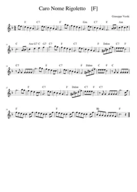 Caro Nome Rigoletto