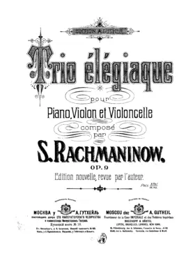 Trio élégiaque No.2