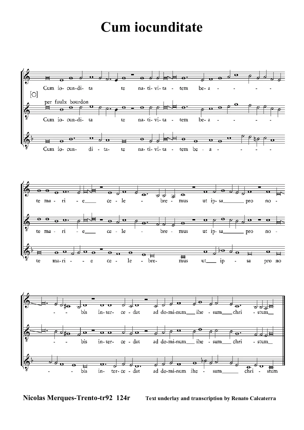 Cum iocunditate - Page 1