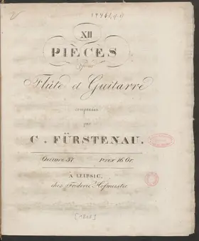 12 Pieces for Flute and Guitar