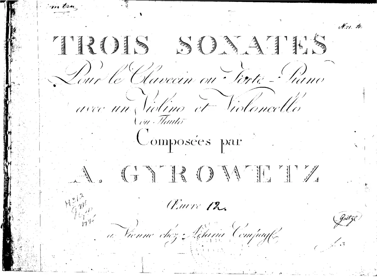 3 Trio Sonatas - Page 1