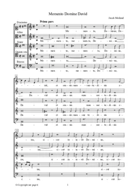 Memento Domine David