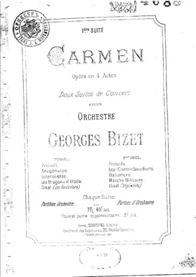 Carmen Suite No.1