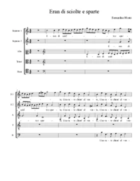 Eran di sciolte e sparte