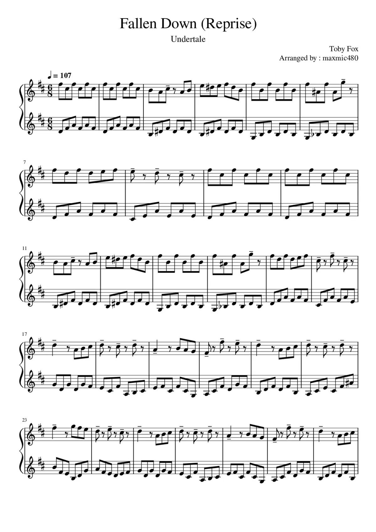 Fallen Down - Page 1