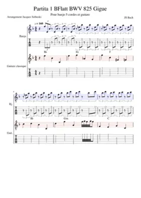 Partita in B-flat major BWV 825