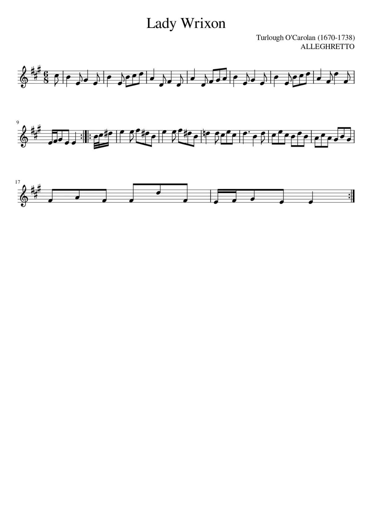 Lady Wrixon - Page 1