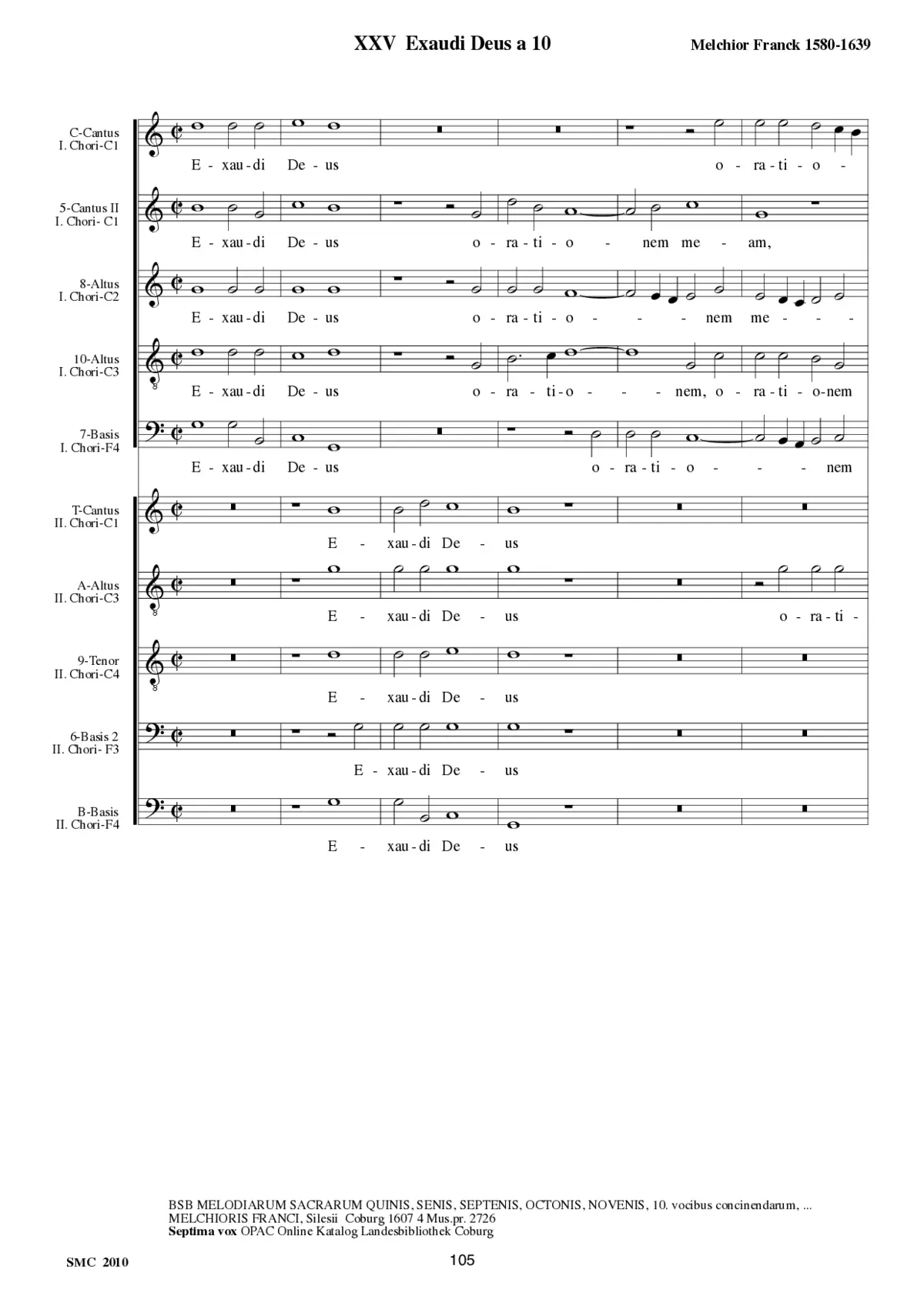 Exaudi Deus a 10 - Page 1
