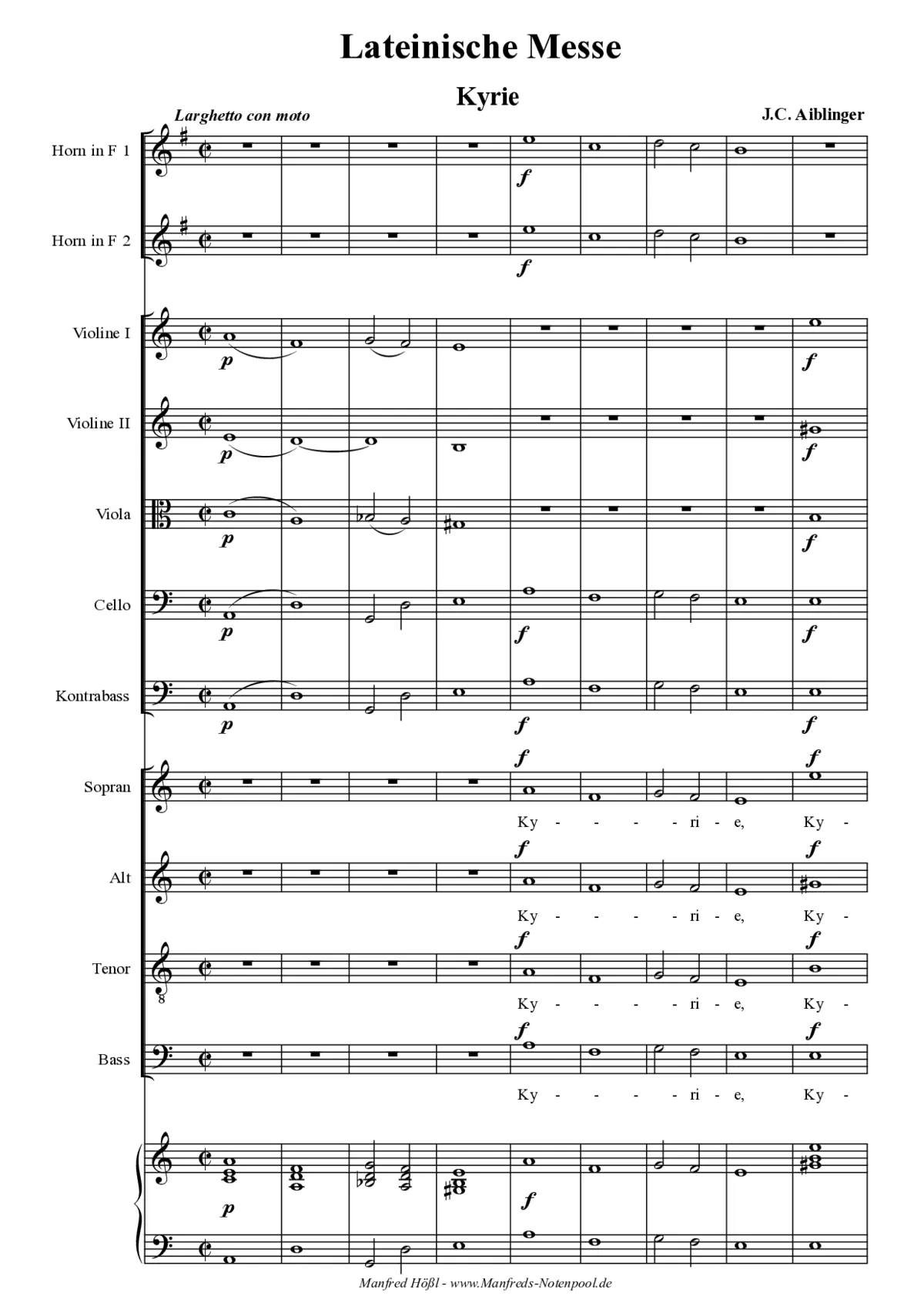 Lateinische Messe - Page 1