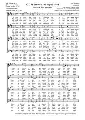 O God of hosts, the mighty Lord