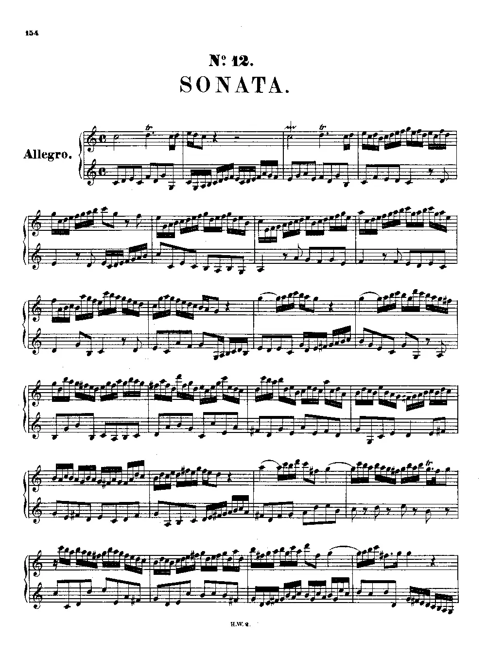 Sonata for a Musical Clock - Page 1