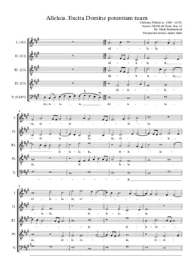 Alleluia. Excita Domine potentiam tuam