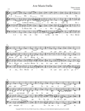 Ave maris stella