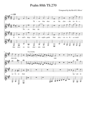 Psalm 80th TS.270