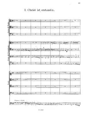 Christ ist erstanden von der Marter alle