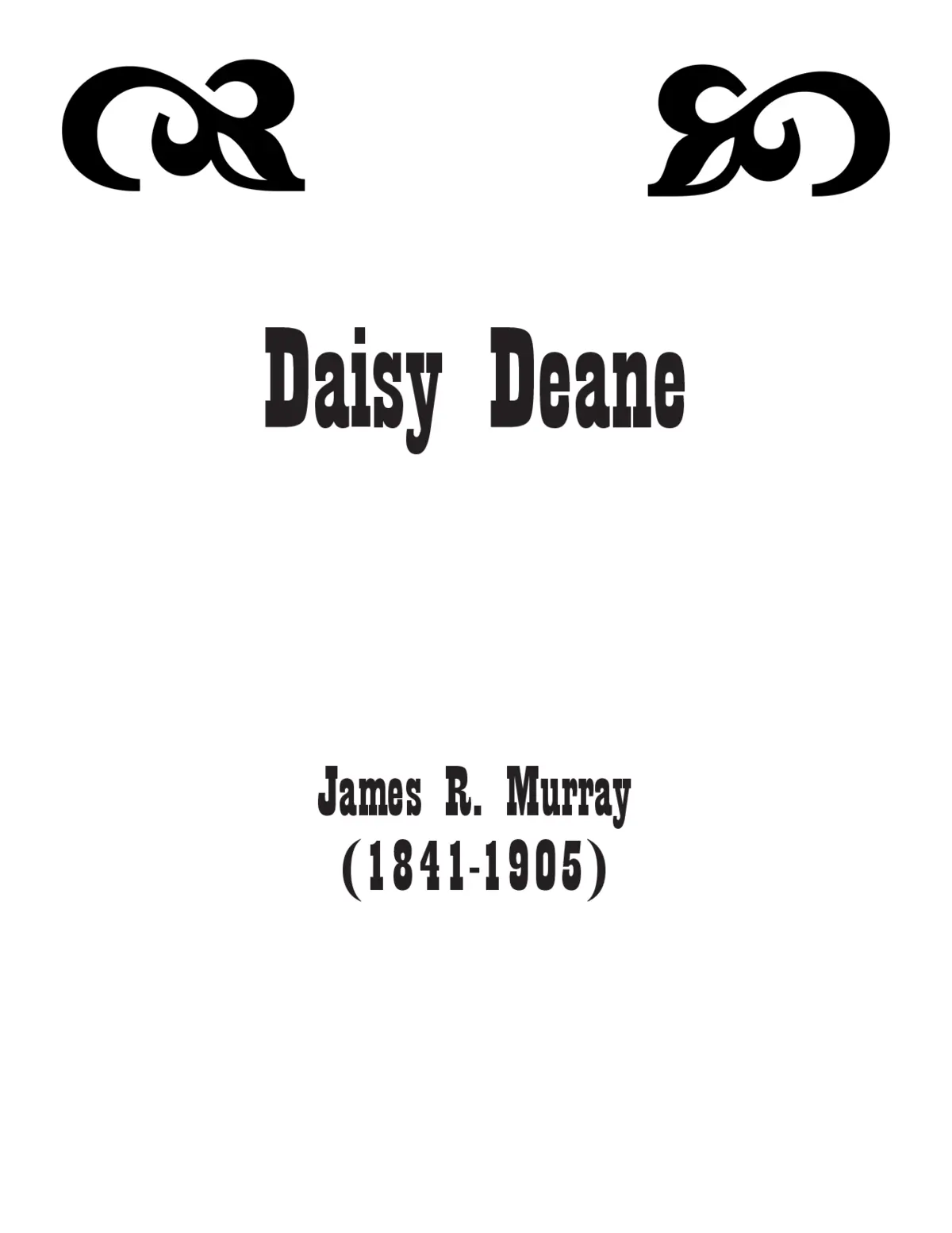 Daisy Deane - Page 1