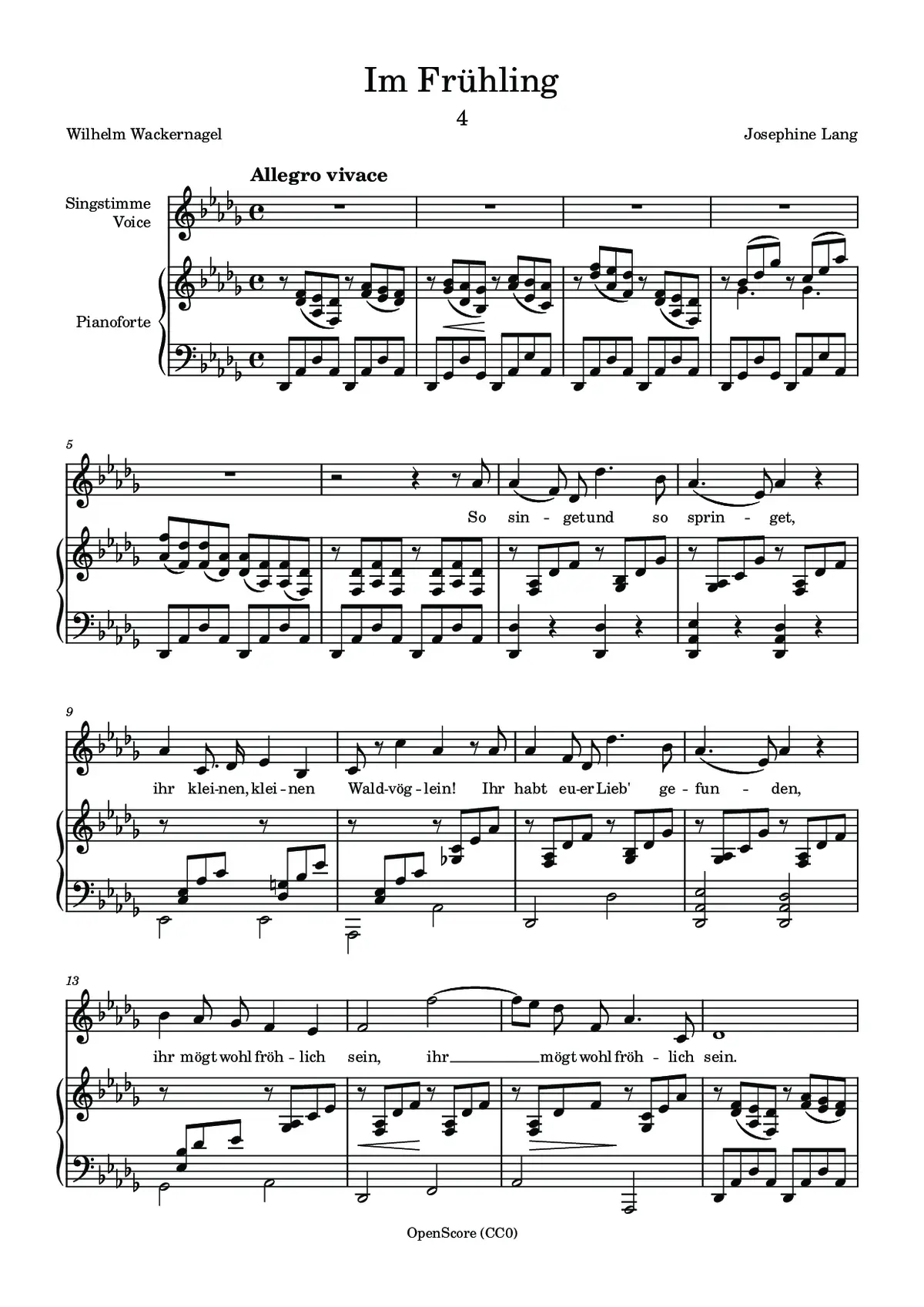 Im Frühling - Page 1