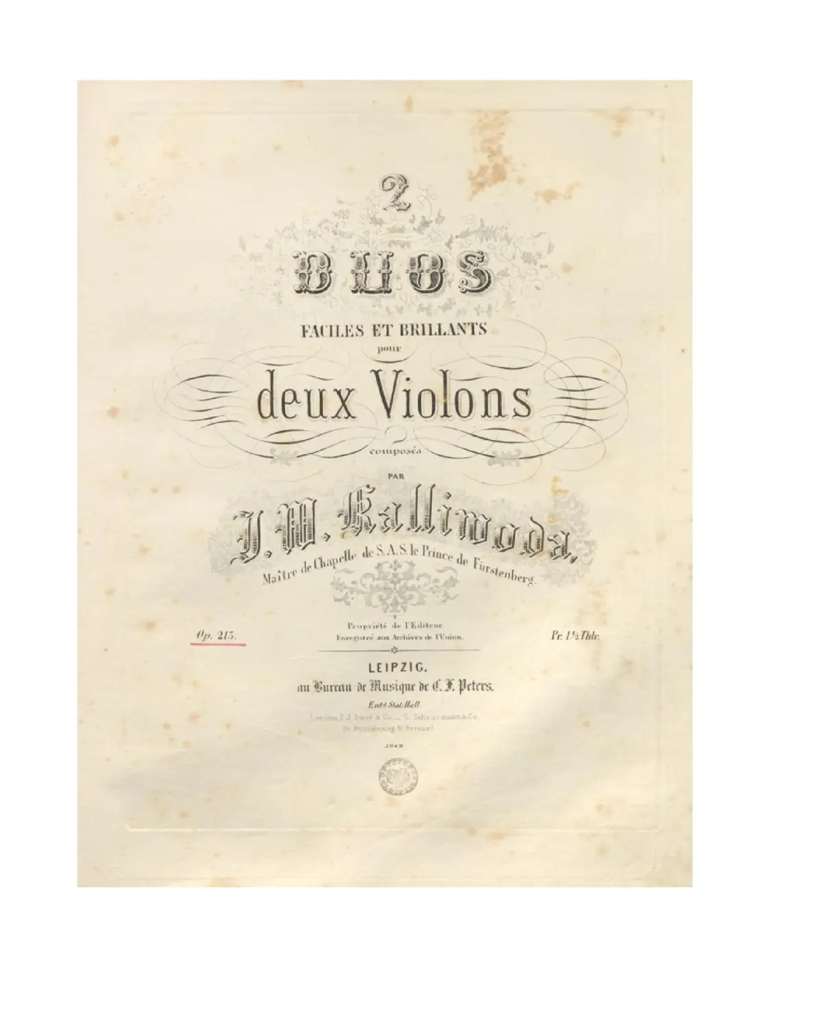 2 Duos faciles et brillants - Page 1