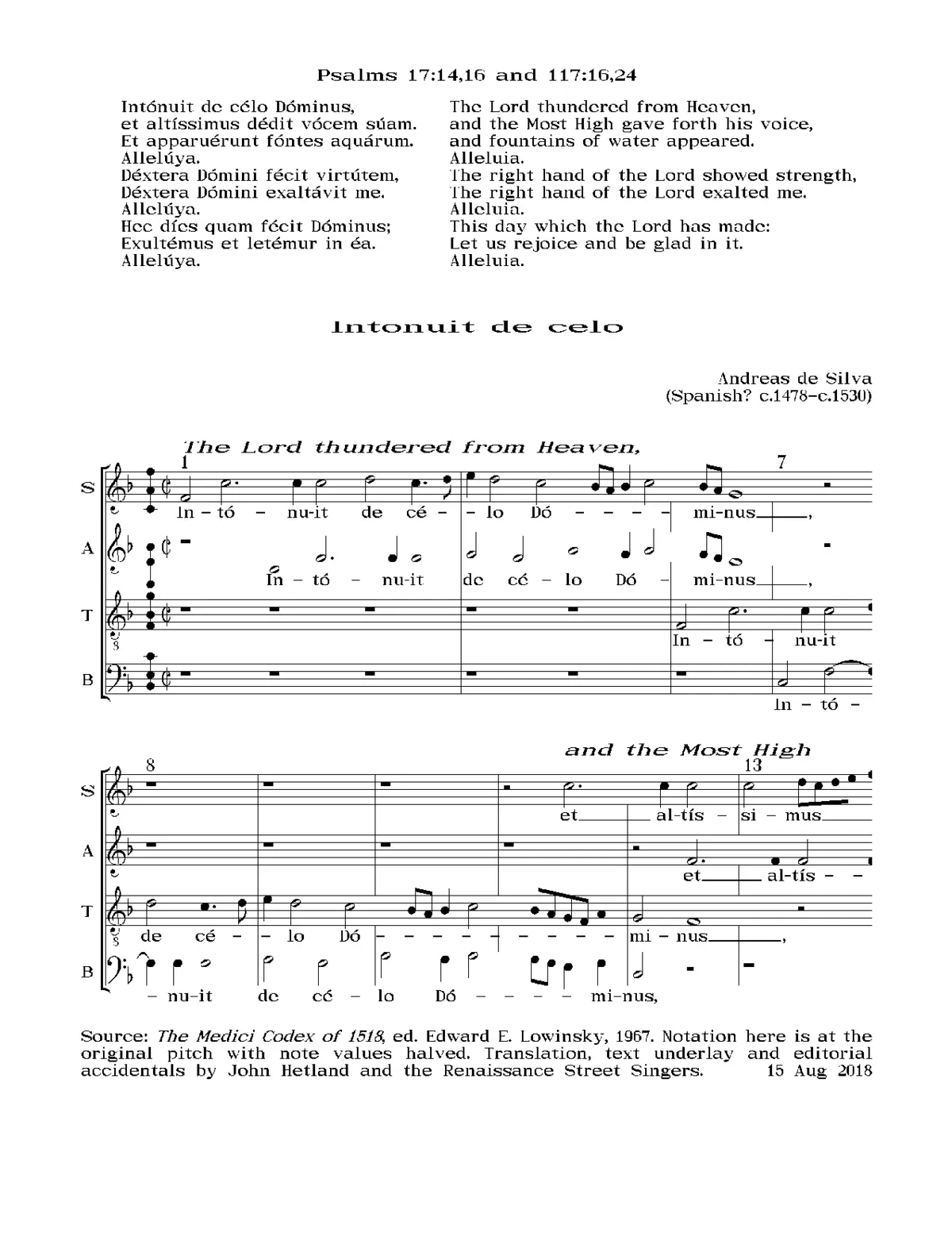 Intonuit de celo - Page 1