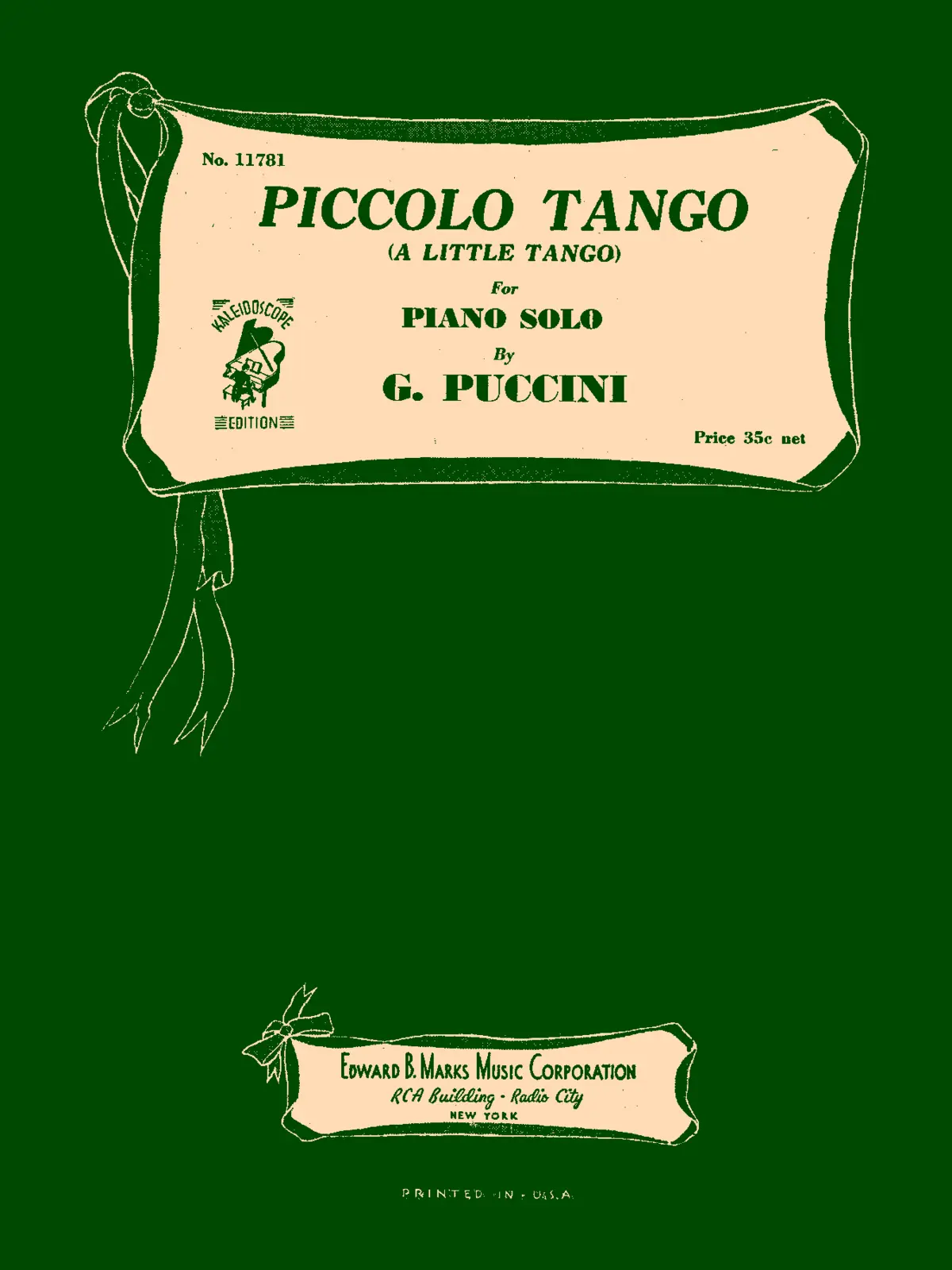 Piccolo Tango - Page 1