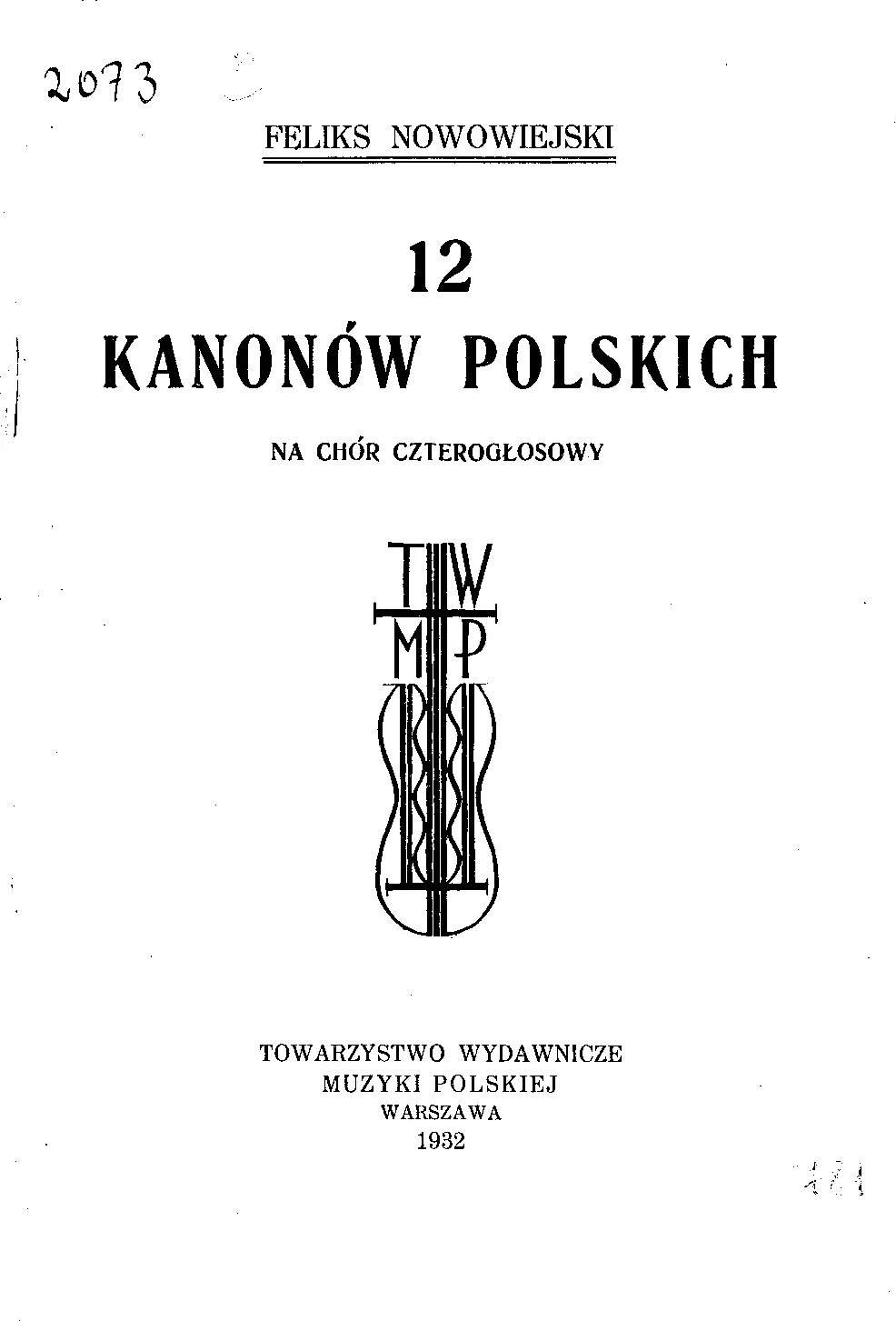 12 Kanonów polskich - Page 1