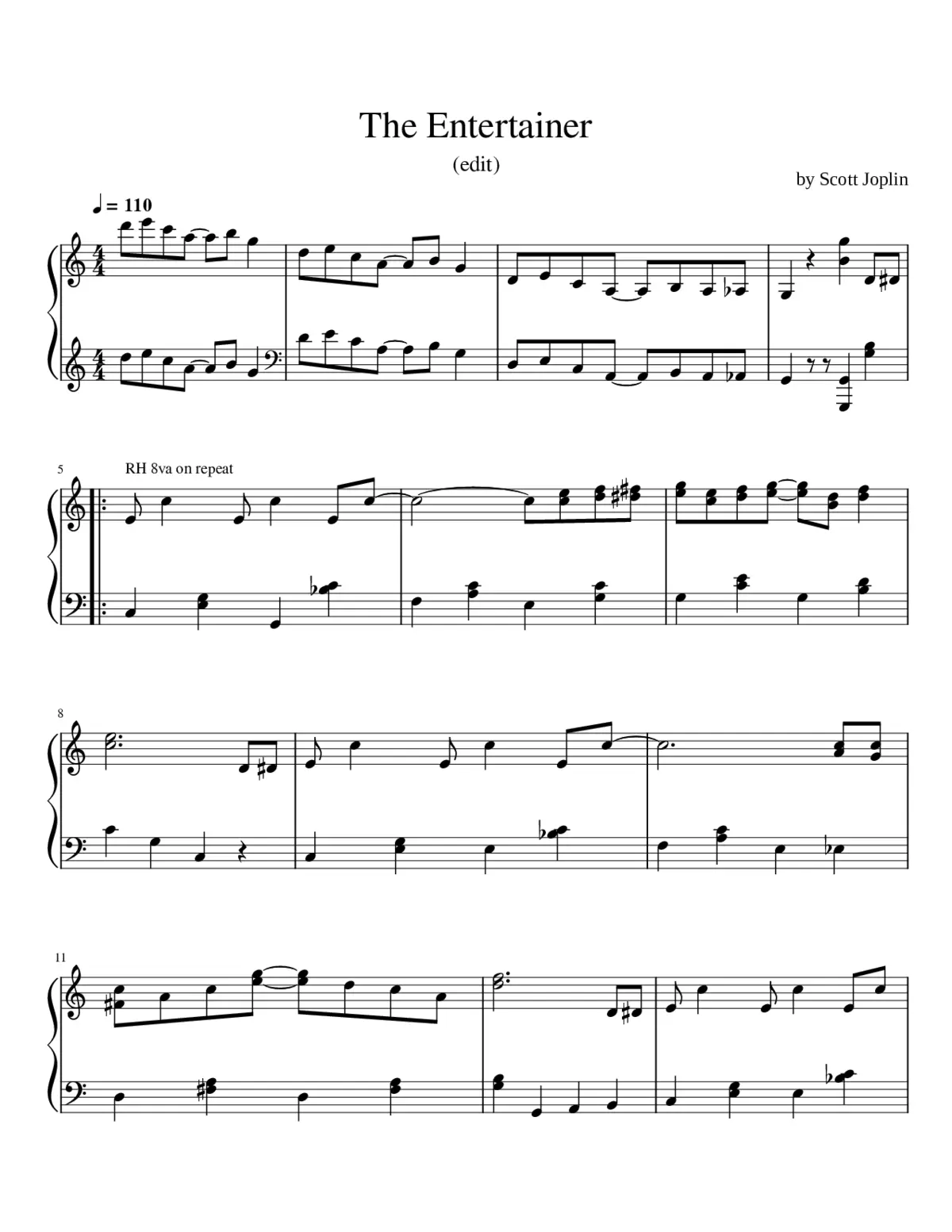 the entertainer - Page 1