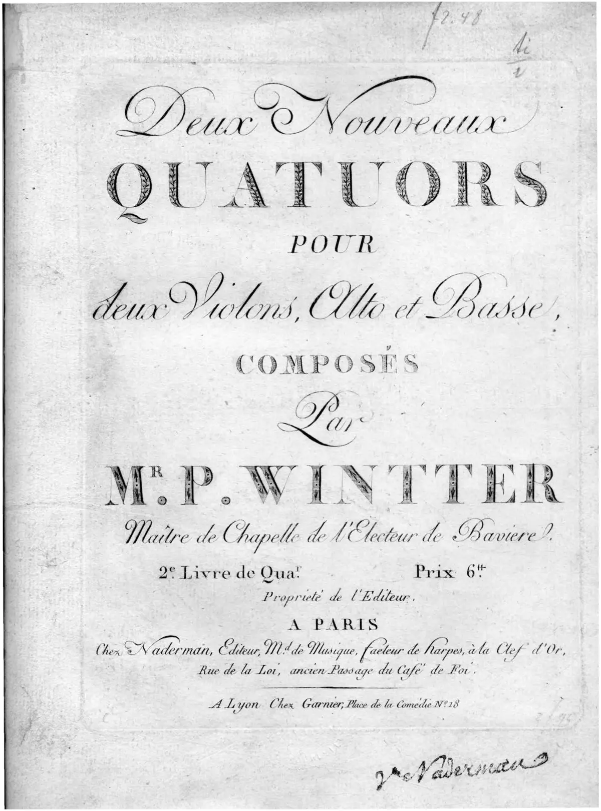2 String Quartets, Book 2 - Page 1