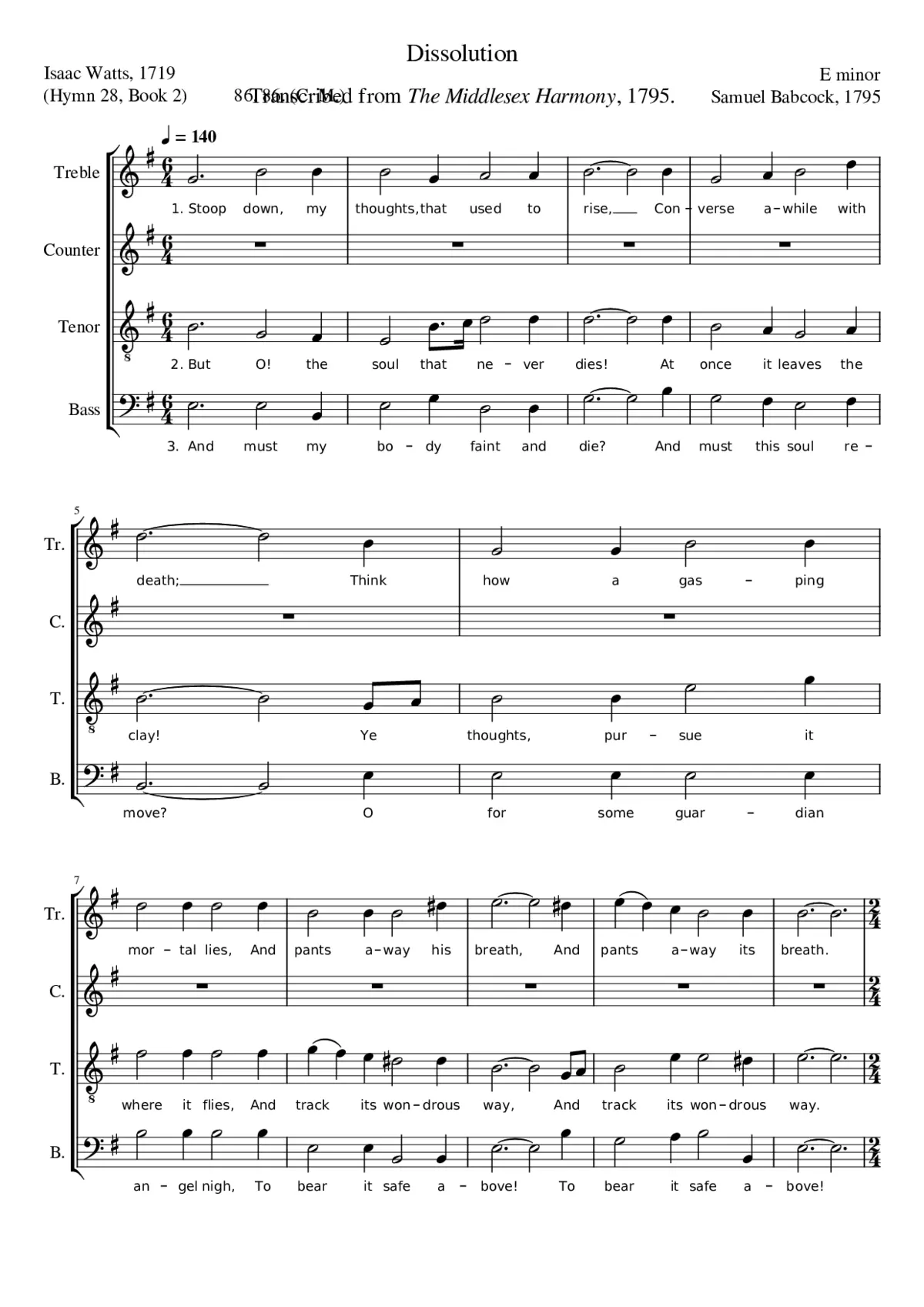 Dissolution - Page 1