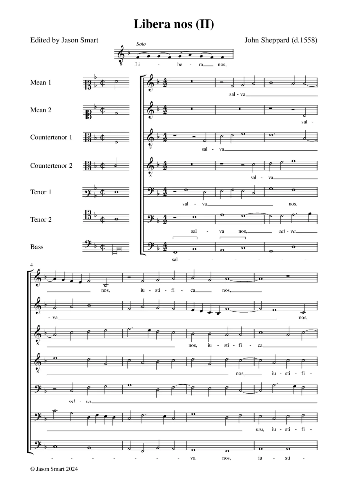 Libera nos, salva nos II - Page 1