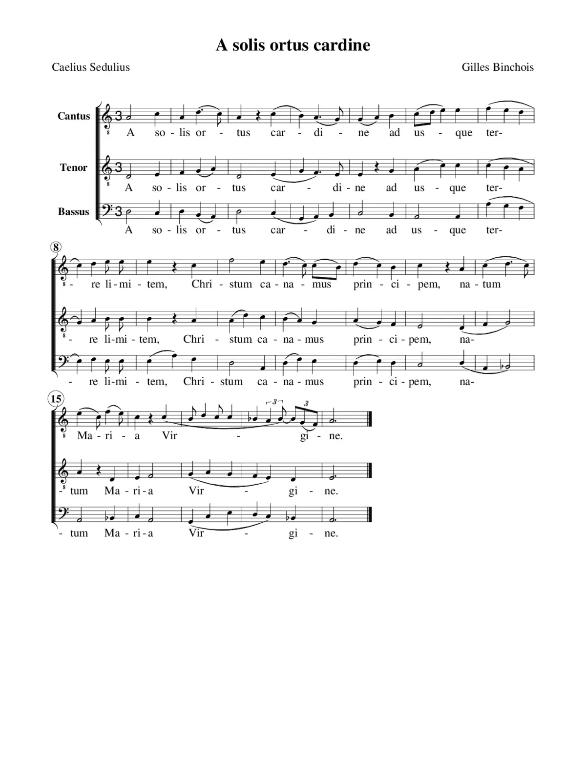 A solis ortus cardine a 3 - Page 1