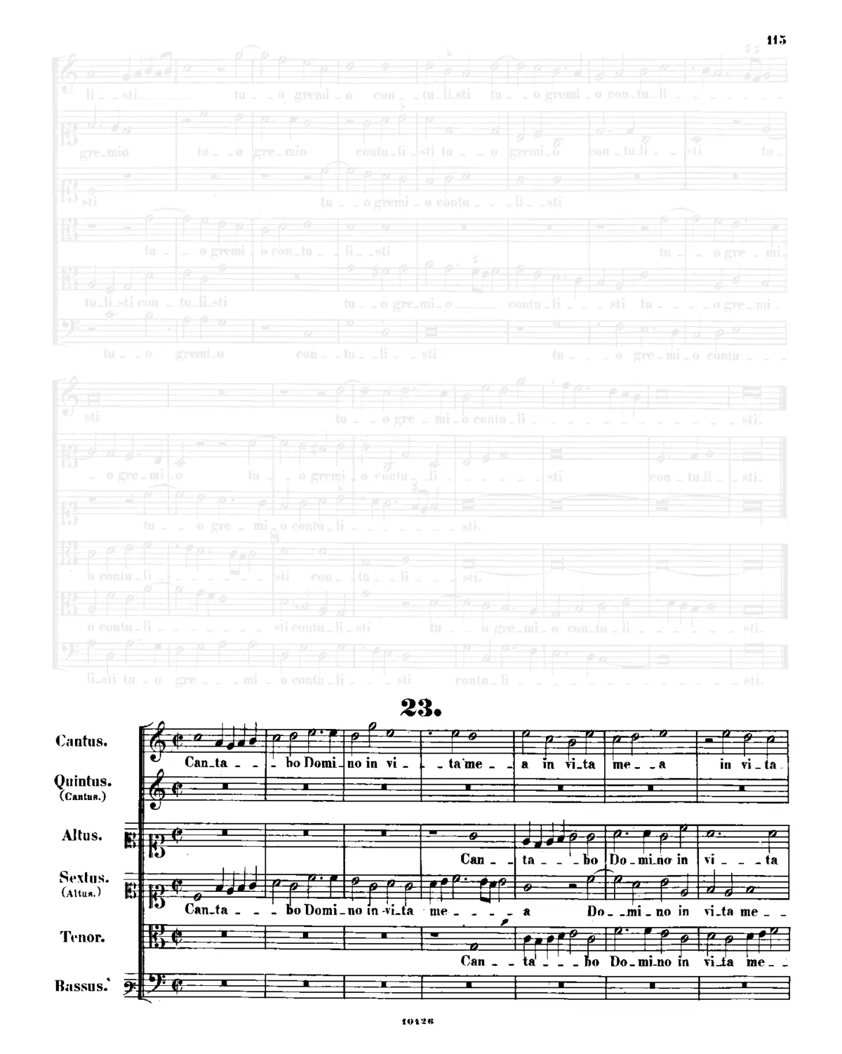 Cantabo Domino in vita mea - Page 1