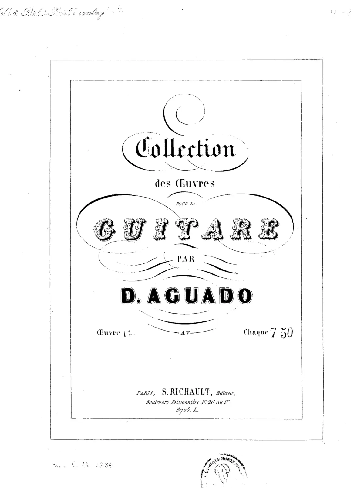 Les favorites (Huit Contredanses) - Page 1