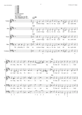 Te Deum in D