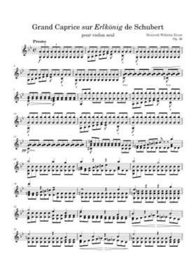 Grand Caprice sur 'Le Roi des Aulnes' Op.26