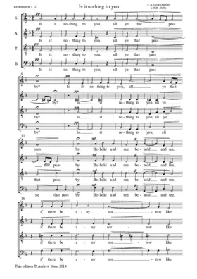 Is it nothing to you