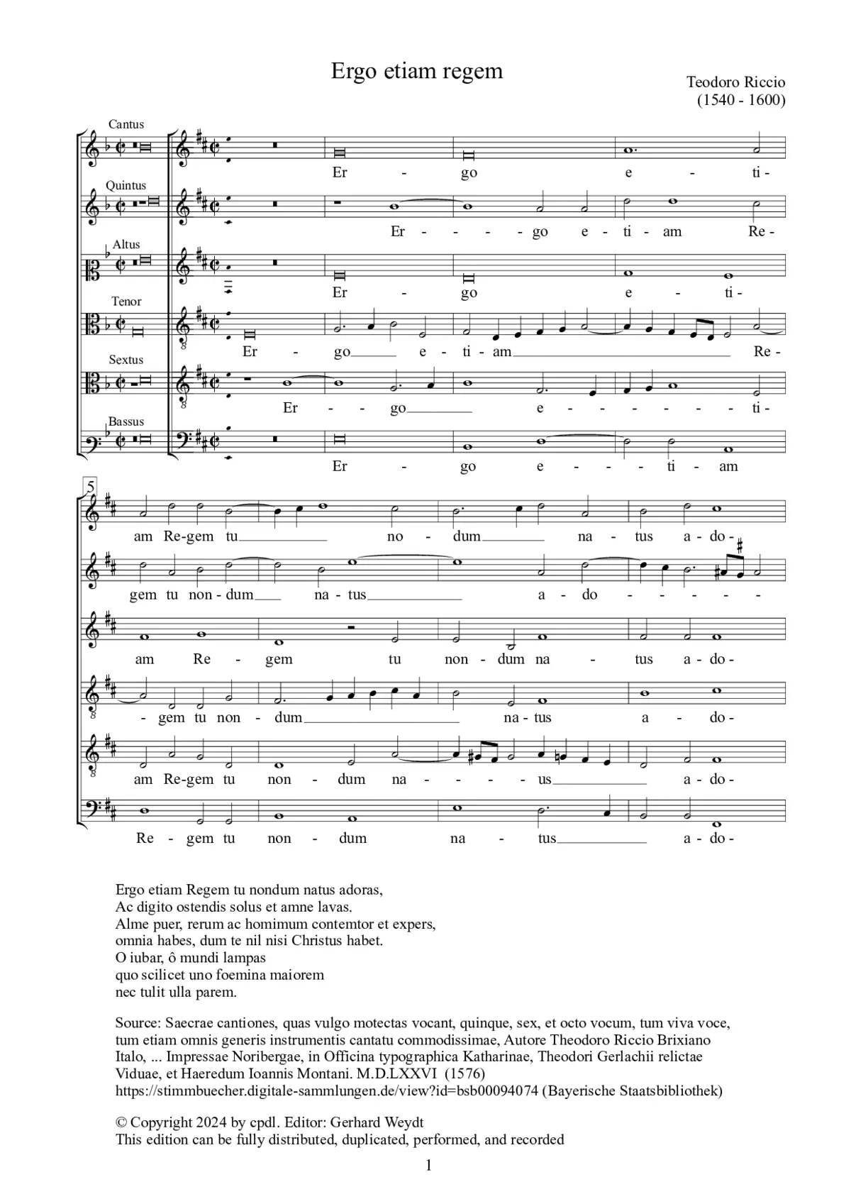 Ergo etiam regem - Page 1
