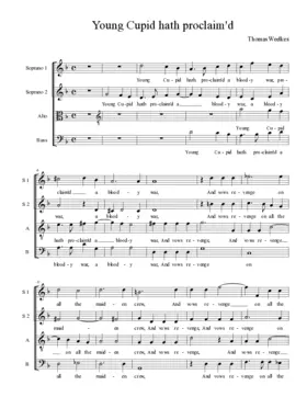 Young Cupid hath proclaim'd