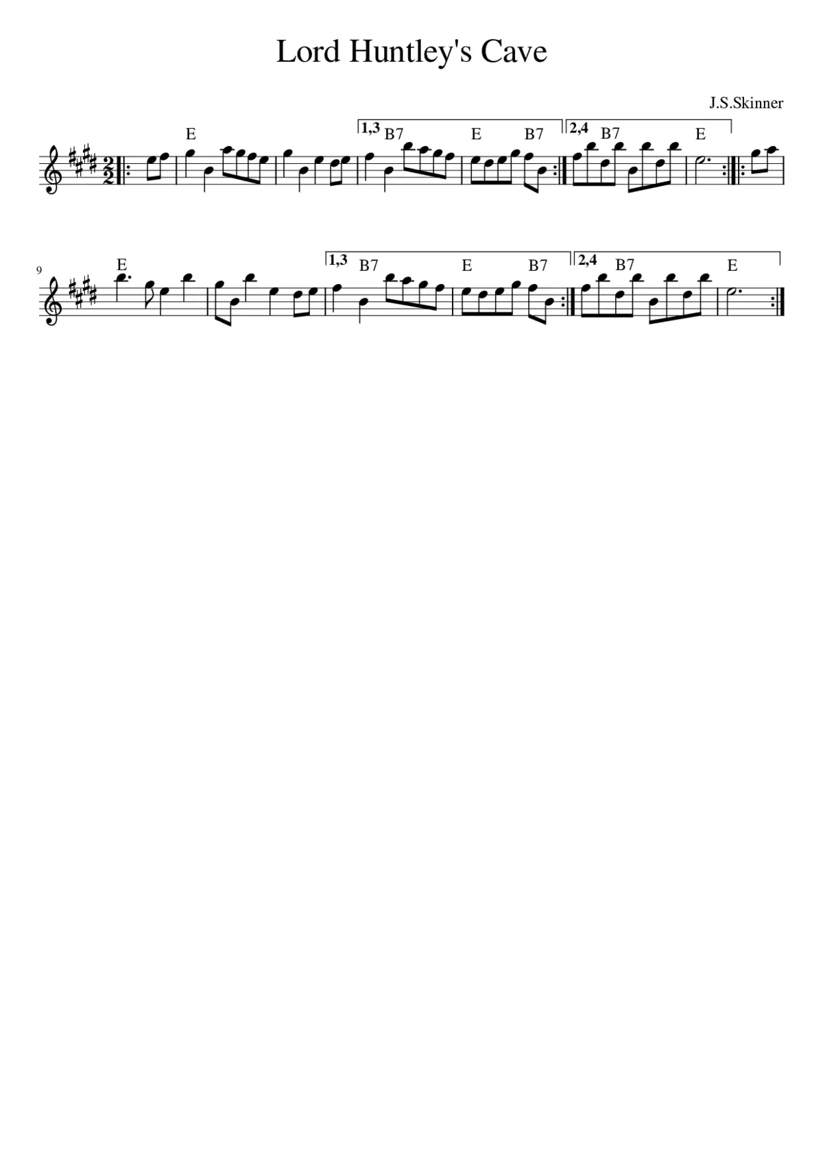 Lord Huntley's Cave - Page 1