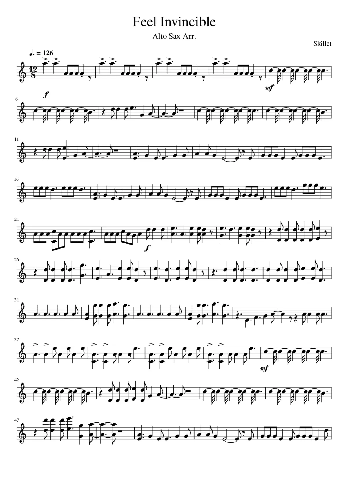 feel invincible - Page 1