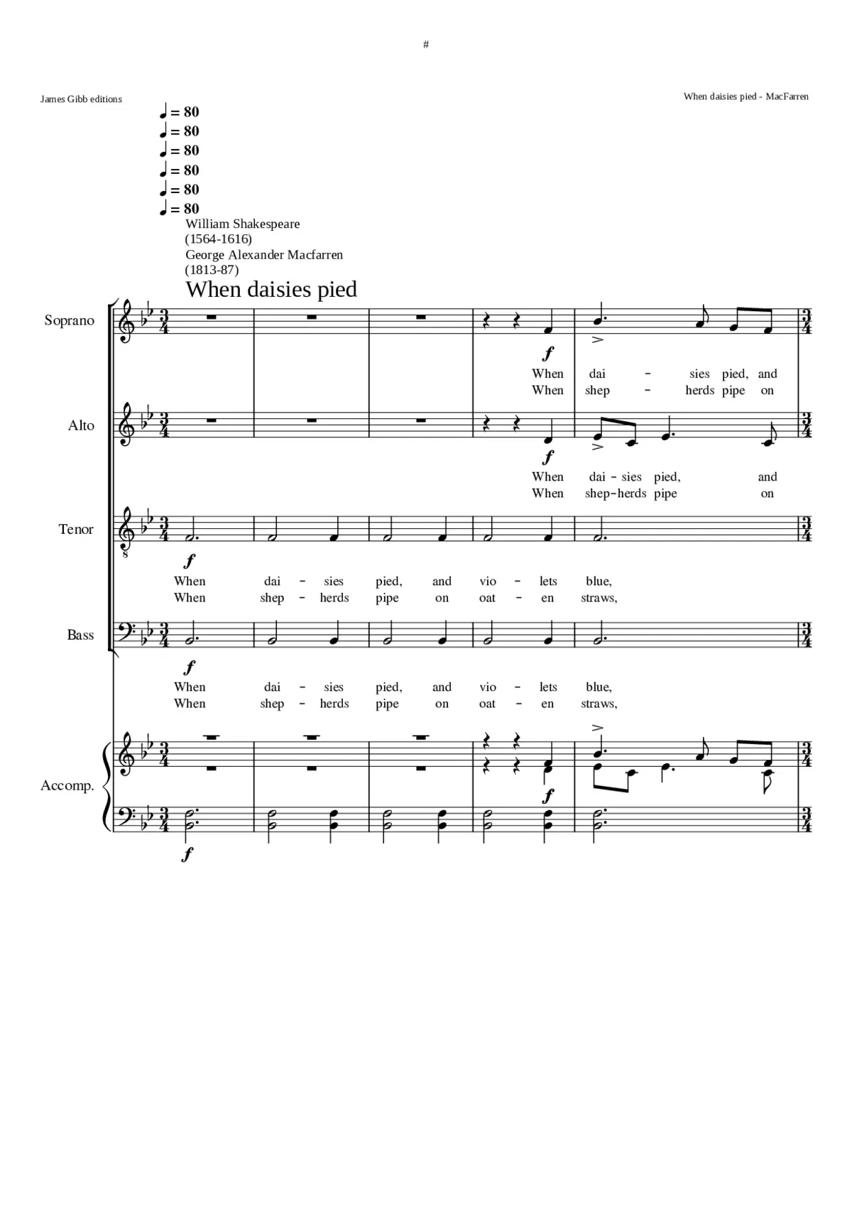 When daisies pied - Page 1