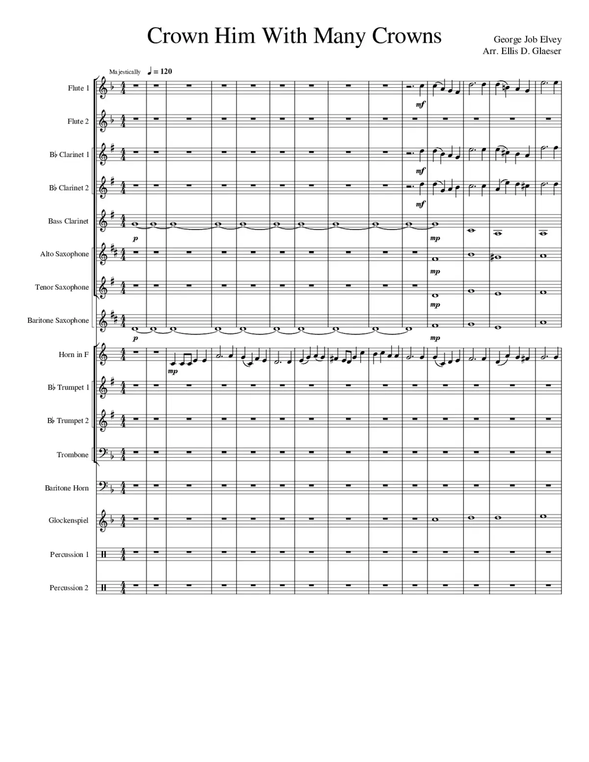 crown him with many crowns - Page 1