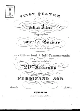 24 Petites pièces progressives