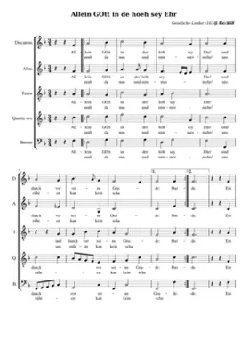 Allein Gott in der Höh sei Ehr
