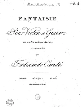 Fantaisie sur un air national anglais