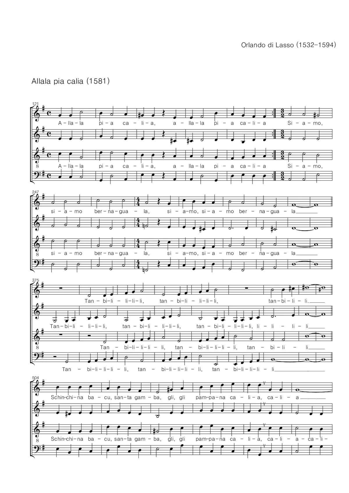 Alla lapia calia - Page 1