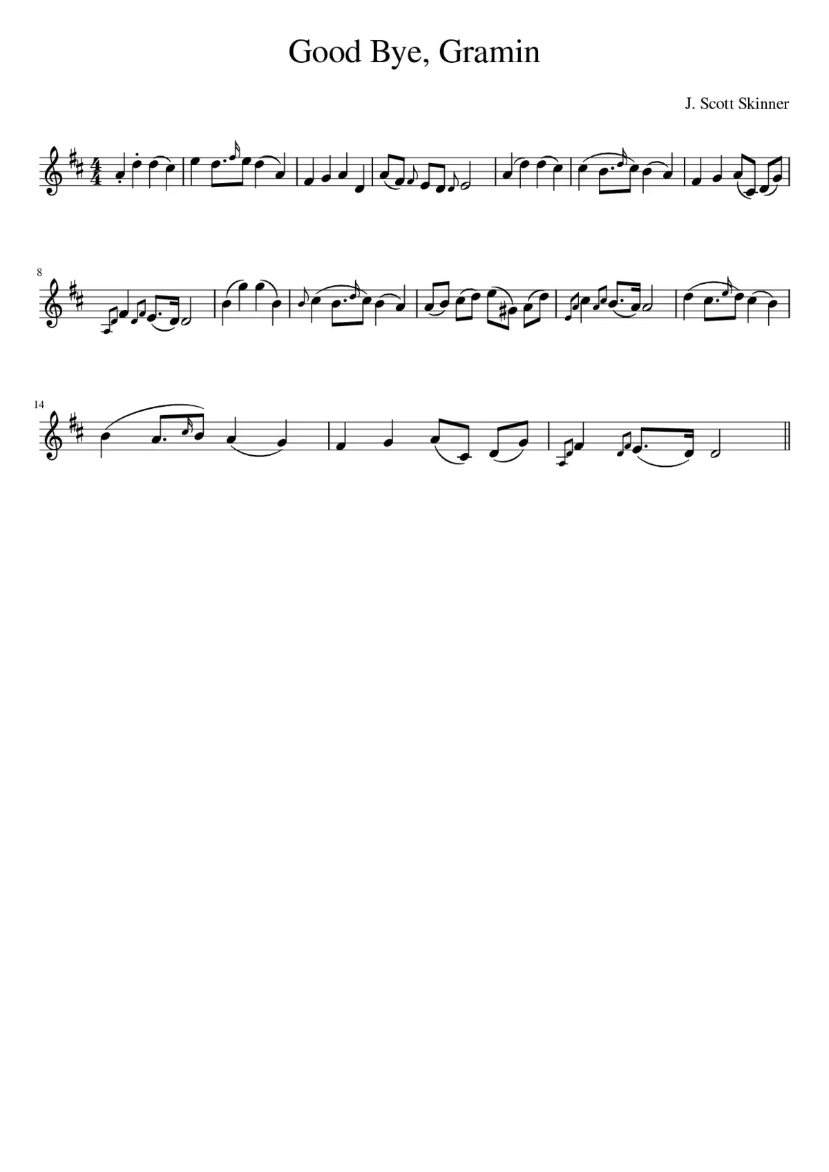 Good Bye Gramin - Page 1