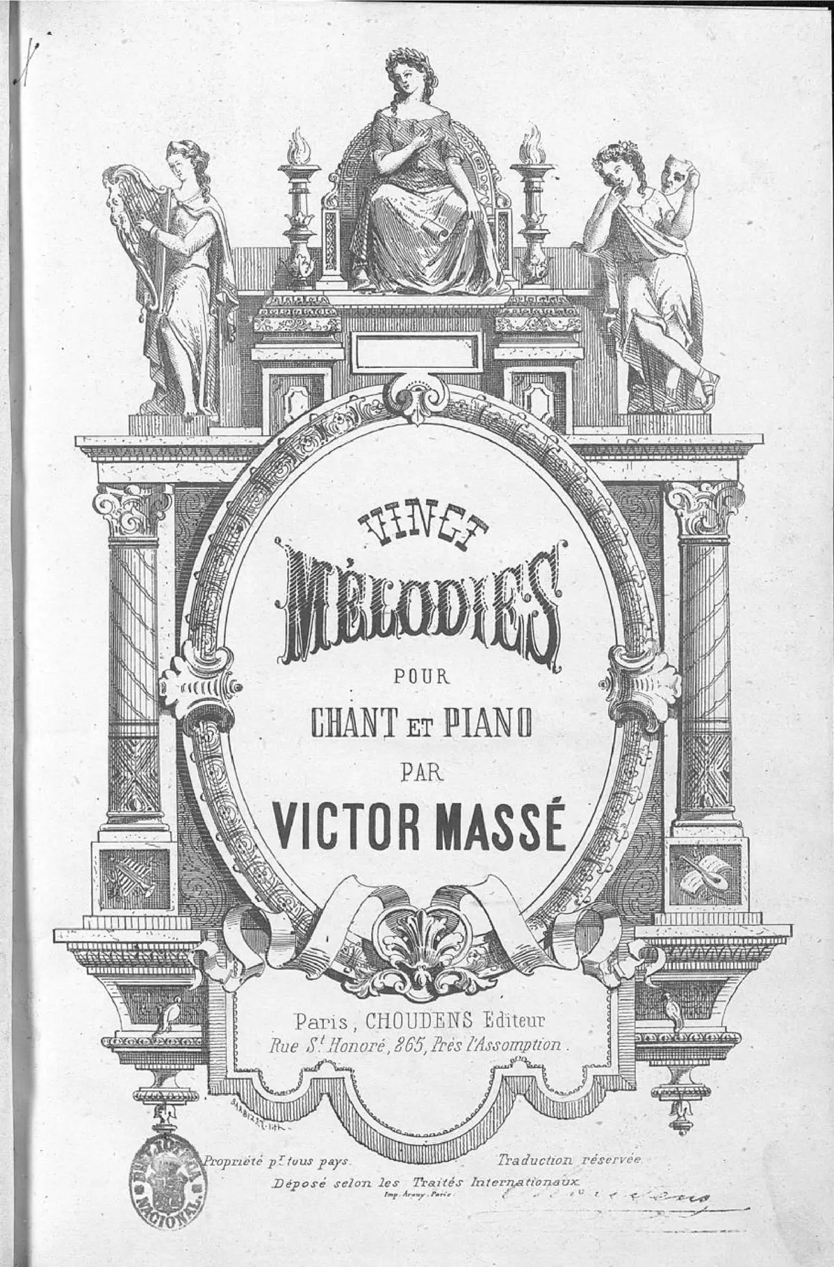 Vingt mélodies - Page 1