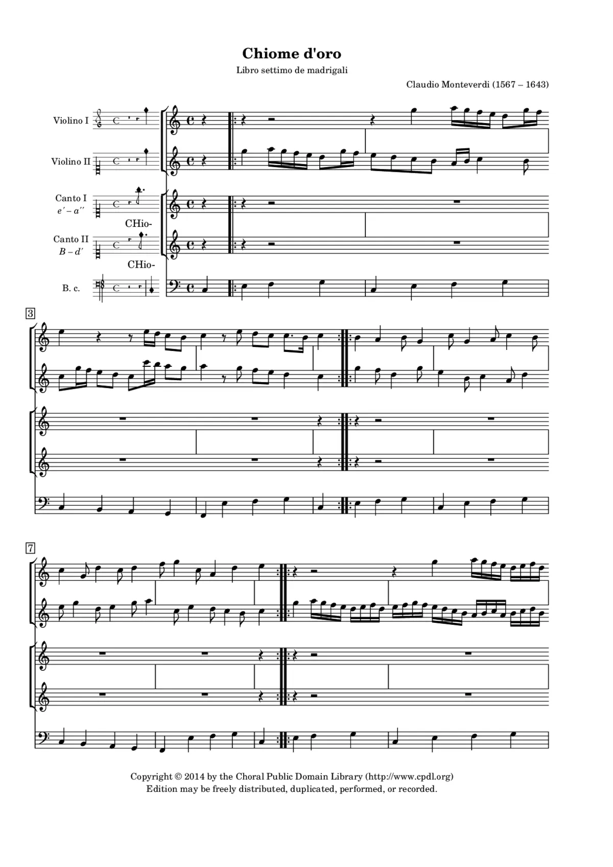 Chiome d'oro - Page 1