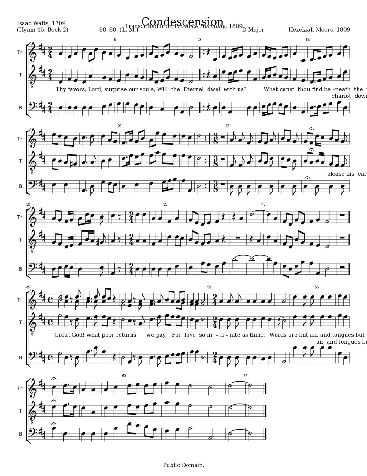 Condescension - Hezekiah Moors - Page 1