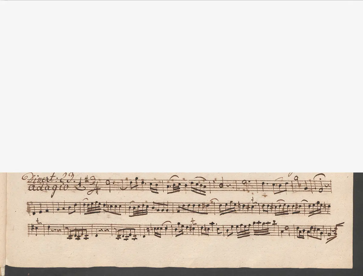 Baryton Trio in G major, Hob.XI:47 - Page 1